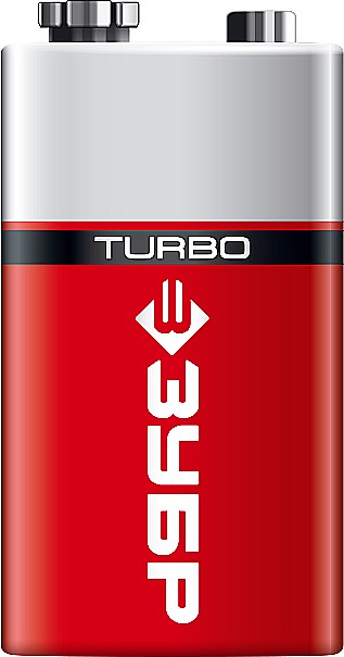 Купить батарейка turbo тип крона 6lr61-9bщелочная,алкалиновая( 59219) зубр в Курске