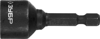 Купить бита с торцевой головкой  14,0х40мм,1/4" kraftool (26375-14) магнитная нат-драйвер,профи зубр в Курске